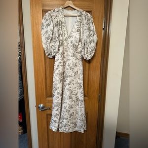 Zimmerman floral fit and flare dress size 8